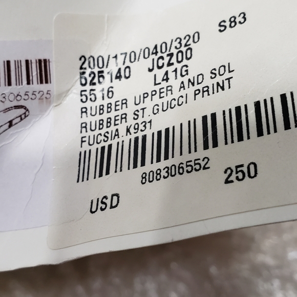 Gucci Fuschia Pool Slide - Picture 9 of 10